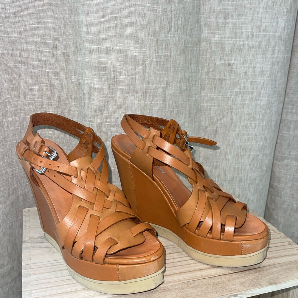 Philosophy di Alberta Ferretti platform strappy sandals size 38